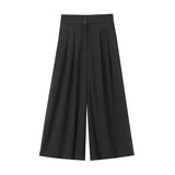 2025 Spring And Summer New Women's Fashion Temperament Casual Sleeveless Double Vest Folding Pants 8056586