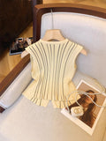 High-End Vintage V-Neckless Knitted Cardigan Women's Summer Slim Slimming Vest Simple