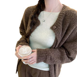 Design Sense Collar Knitted Jersey Women's Spring And Autumn New Shoulder Jacket T-Shirt With Long-Sleeved T-Shirts