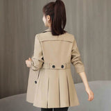 High-End Coat Women's Small 2025 Spring And Autumn Coat Women's New Fashion Thin Wind Coat