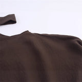 Spring 2025 New Long Fashion Loose Casual Niche Cape Shirt Top 3067719