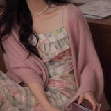 Ma Hai Mao Curved Sweater Female Soft-Haired Spring And Summer 2026 New Gentle Wind Sweet Temperament Thin Top