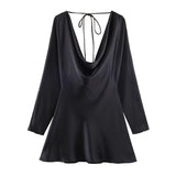 2025 New Women's Fashion Sexy Hot Babes Silk Tatami Dress 9377332