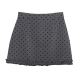 Long-Term Plus Single Real Shot Korean Lace Skirt Wave Half-Body Skirt High Waist Anti-Walking Light A Word Ass Hip Skirt 6880