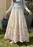 French Temperament Print Half-Dress Women 2026 Spring And Summer New Fashion Niche Unique Literary Style A Skirt