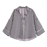 Spring 2025 New Long Fashion Loose Casual Design Small Shirt Top 2340939