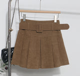 S-2XL Wicked Skirt Autumn And Winter New High-Waisted 100-Fold Skirt Anti-Light A Word Umbrella Skirt 1180