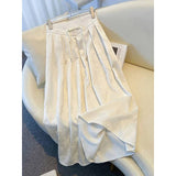 Large-Size New Chinese Style Black Half-Dress Women's Spring And Summer New Fat Mm High Waist In The Long-Faced 100-Folded Horse Face Skirt