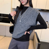 Lyselle Tian Silk Wool High Collar With A Long-Sleeved T-Shirt For Women's Autumn And Winter 2025 New Small Top