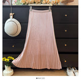 French Famous Style Temperament Lustrous Half-Dress Woman Summer 2026 High-Waist Hanging Lighten Thin A Skirt