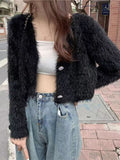 Light Familiar Style Short Fashion Single-Dcupuncture Knitted Cardigan Women 2025 Autumn And Winter New Fashion Trend Sweater Women's Clothing