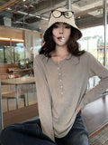 Korean Loose Sunscreen T-Shirt Long-Sleeved T-Shirt Women Wear Thin Loose Air Conditioning Shirts In The Spring And Summer Of 2026