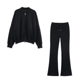 New Women's Fashion Casual Casual Casual Jacket Horned Pants 3651850