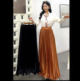 Temperament Snowflake Saustrade Organ Hundred-Fold Skirt Female Hanging A Word Thin Dress