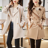 High-End Windwear Women's Long-Term 2025 Spring And Autumn New This Year's Popular Small Man Temperament Coat