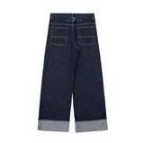 New Women's Rolled Sleeves Jeans Jacket 6045206 Rolled Trousers In Fall 2025