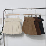 S-2XL Wicked Skirt Autumn And Winter New High-Waisted 100-Fold Skirt Anti-Light A Word Umbrella Skirt 1180
