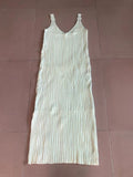 2026 New Sling Dress Spring And Autumn Temperament Thin Knitted Vest Skirt In The Long Black Inside Skirt