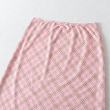 Blue Lattice Mesh Dress Girl 2026 New Summer Babes Waist Fishtail Ass Skirt