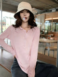 Korean Loose Sunscreen T-Shirt Long-Sleeved T-Shirt Women Wear Thin Loose Air Conditioning Shirts In The Spring And Summer Of 2026