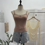 Two Sets Of Collar Hole Sun Hood T-Shirt Long-Sleeved T-Shirt + Short-Sling Sling Sling Vest Woman 23205