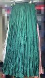 Myoism Folded Half-Dress Woman 2025 Spring And Summer New Big Swing Long Dress Simple Lazy Feeling 100 Folds Skirt