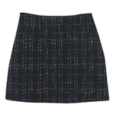 Physical Shop Recommended Autumn And Winter Coarse Flowers Of The Semi-Body Skirt High Waist Thin Anti-Walking A Word Ass Short Skirt 8893