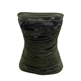 Real Shot A Word On The Shoulder Of The Woman With Chest Pad Anti-Skid Bar Camouflage Print Cut Net Yarn Tector Vest Sling Belt 1318