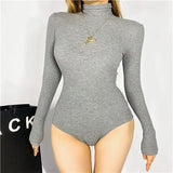 Shown Thin Tight Body Body Dress Female Sister Spring And Autumn Heart Machine With High Collar Body Under The Long-Sleeved Top