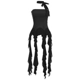 2025 New Fairy Fluttering Vest Temperament Goddess Flowing Souster Body Rubbed Woman