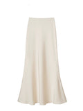 High Waist Thin Long-Skinny Vinegar Slid Half Body Skirt 2025 New Bag Hip Fish Tail