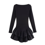 Spring 2025 New Dress Slimming Casual Bottom Shirt Design Casual Leisure Dress Casual 0085305