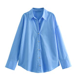 New Women's Clothing Printed Silk-Sense Silk-Sense Sex Shirt Women 4387036 In Autumn