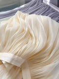 Silk Sensing Temperament Half-Dress Woman Slim Thin Long A-Dress Hanging Summer Egan Yarn Skirt