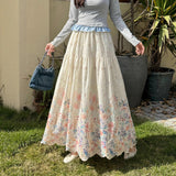 French Temperament Print Half-Dress Women 2026 Spring And Summer New Fashion Niche Unique Literary Style A Skirt