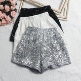 The Details Are Good, There Are Libu Lililiang Shorts High Waist Broad Leg Trousers Tight Waist Leisure Light Skin Hot Pants 9915
