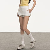 2025 Korean Version Of The New Short Skirt Women's Summer Set Thin Foundation Simple Casual Hottie A-Word Hip Half-Body Skirt