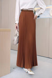 The Long Dress Dress Of The Bowed Dress Woman 2025 Early Spring New High-Waisted Pendant Big Swing Dress Spring And Autumn Color Skirt