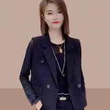 Design-Sense Suit Woman 2025 Spring Korean Version Of The New Small Oceanic Vests