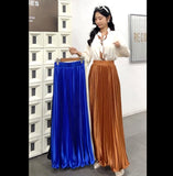 Temperament Snowflake Saustrade Organ Hundred-Fold Skirt Female Hanging A Word Thin Dress