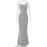 2025 Thai Temperament Sling Skirt Super A Convex Body Convex S Waistline Sexy Hottie Dress Rush!