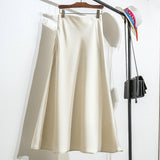 High Waist Thin Long-Skinny Vinegar Silk Slip Skirt 2025 New Bag Of Fish Tail A-Word Dress