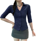 French Unique Delicate White Thin Sleeve Shirt Woman 2025 Summer New High-End Chic Chic Top