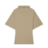 Women's 2026 New Half-High Collar Blouse Asymmetric Skirt 1165021 Skirt Set