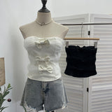 Thai Babes With Chest Pads Anti-Slip Strip Net Bows Tective Brats Short-Term Repair Bodysuit 1538