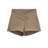 Casual Sports Shorts Women Solid Color Season Hot Girls High Waist Slim Thai Bottom Hot Pants