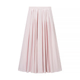 2025 Autumn New Women's Long-Sleeved Collar Village Shirt + Half-Dress Two-Set Women