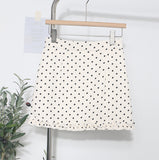 Long-Term Plus Single Real Shot Korean Lace Skirt Wave Half-Body Skirt High Waist Anti-Walking Light A Word Ass Hip Skirt 6880