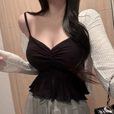 ¡¾¡¿South Korea's Dongdaemun Female-Slaved Sling With A Waistcoat Fat Mm Sleeveless Top