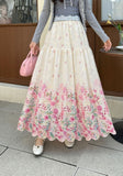 French Temperament Print Half-Dress Women 2026 Spring And Summer New Fashion Niche Unique Literary Style A Skirt